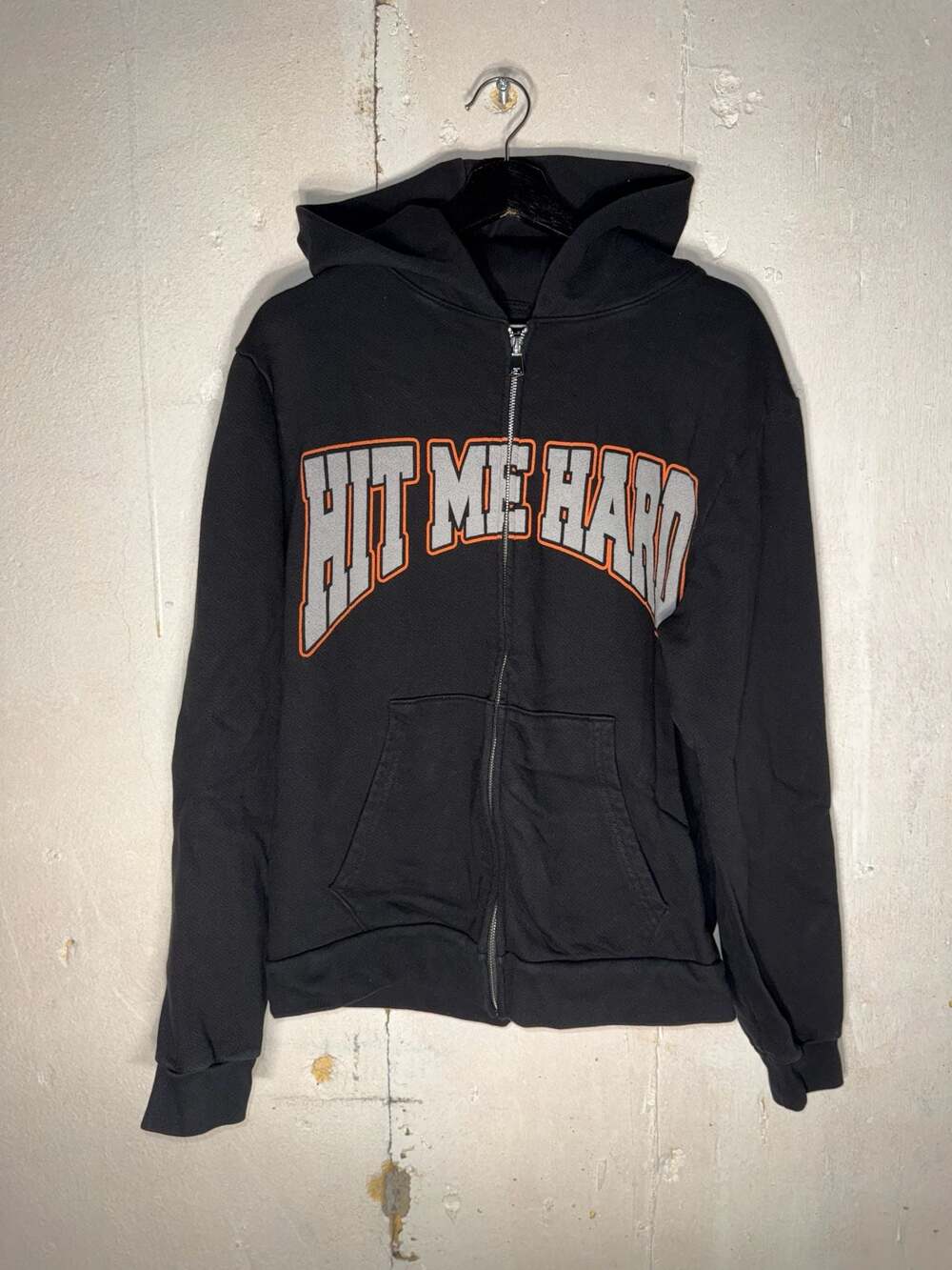 Billie Eilish Hit Me Hard and Soft The Tour Black Zip-Up Hooded Sweatshirt